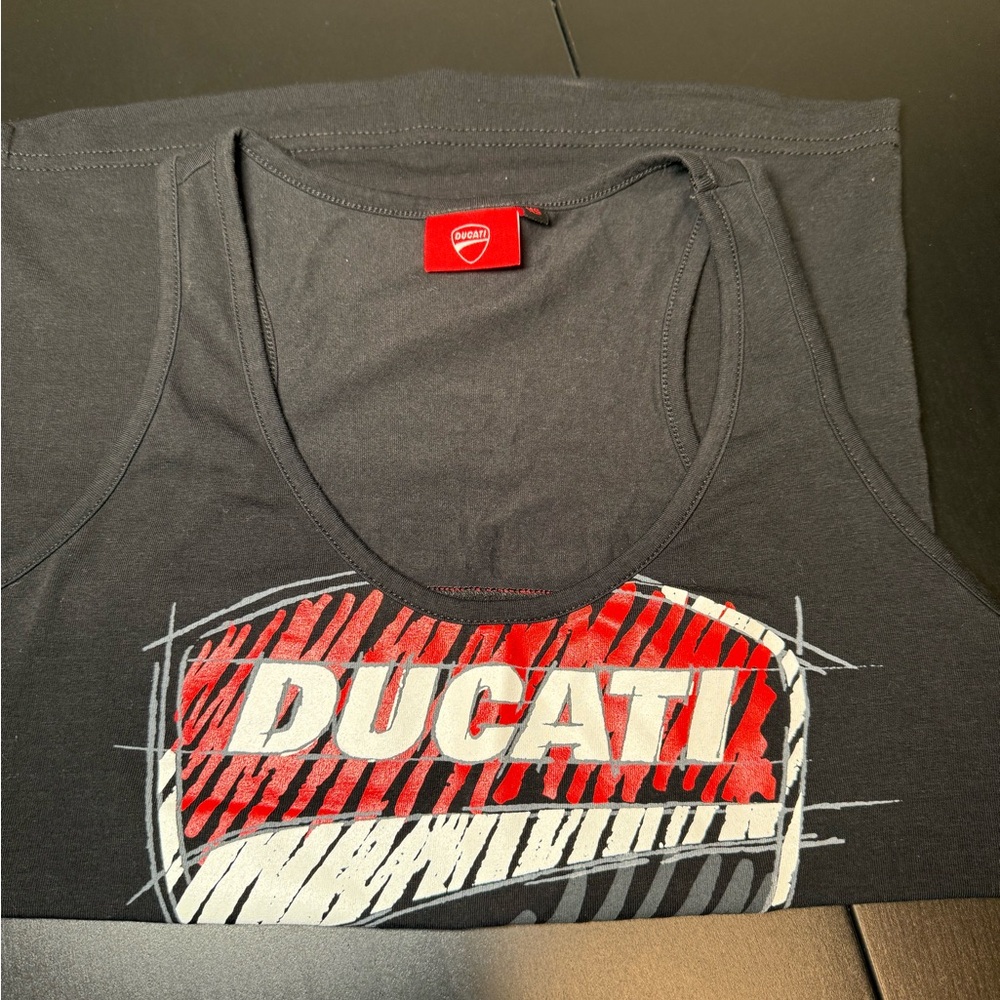 Ducati Women's Black Tank Top